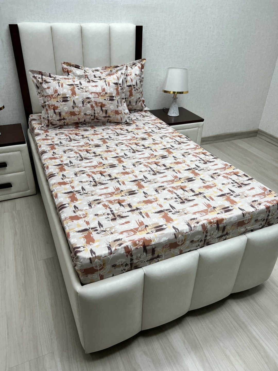 Pure Decor Cotton Single Bed Size Bedsheet With 2 Pillow Covers 1.73m X 2.36m, White
Pure Decor Cotton Single Bed Size Bedsheet With 2 Pillow Covers 1.73m X 2.36m, White