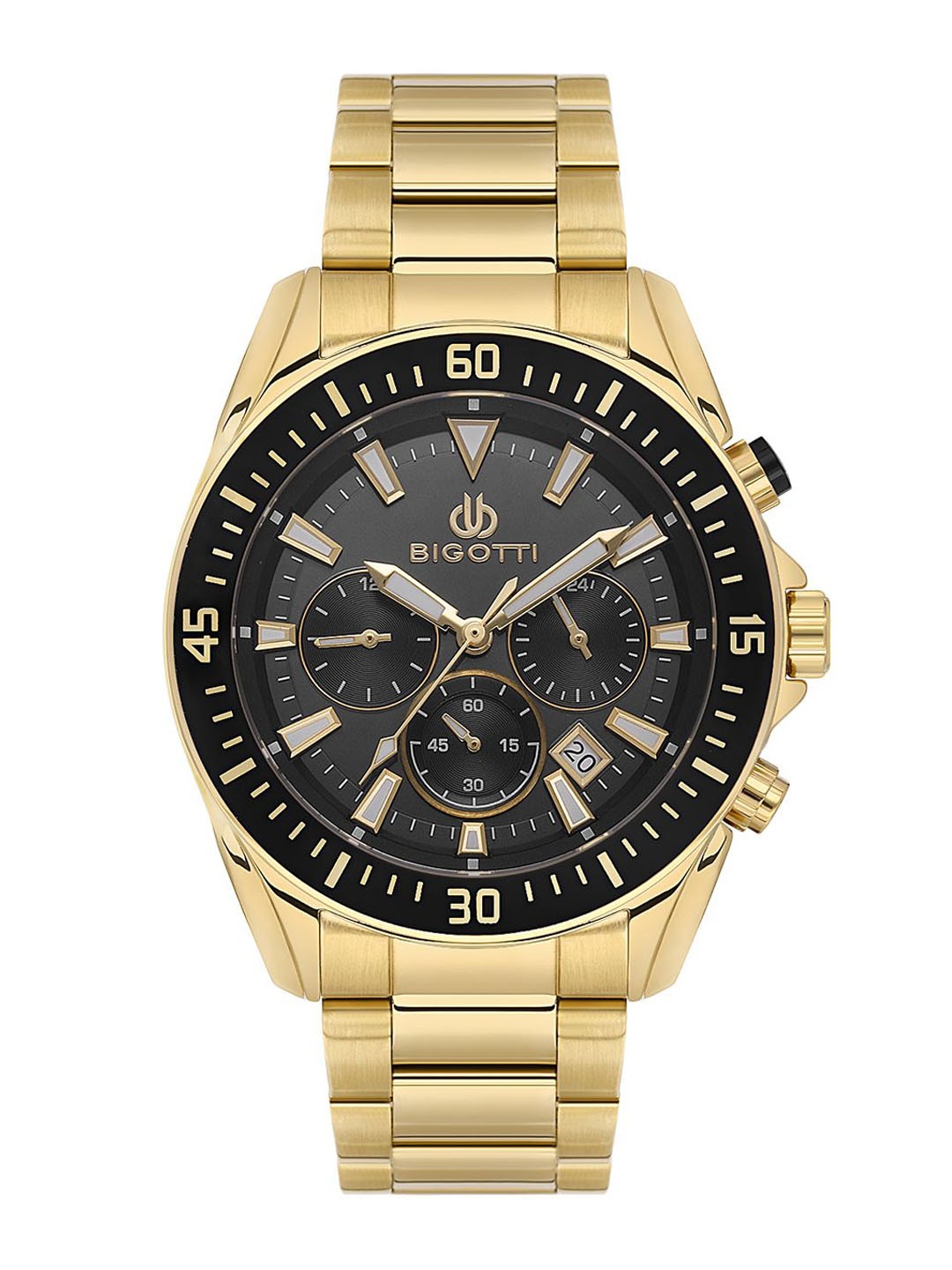 BIGOTTI Men Embellished Dial & Stainless Steel Straps Analogue Watch BG.1.10570-3, Black
BIGOTTI Men Embellished Dial & Stainless Steel Straps Analogue Watch BG.1.10570-3, Black