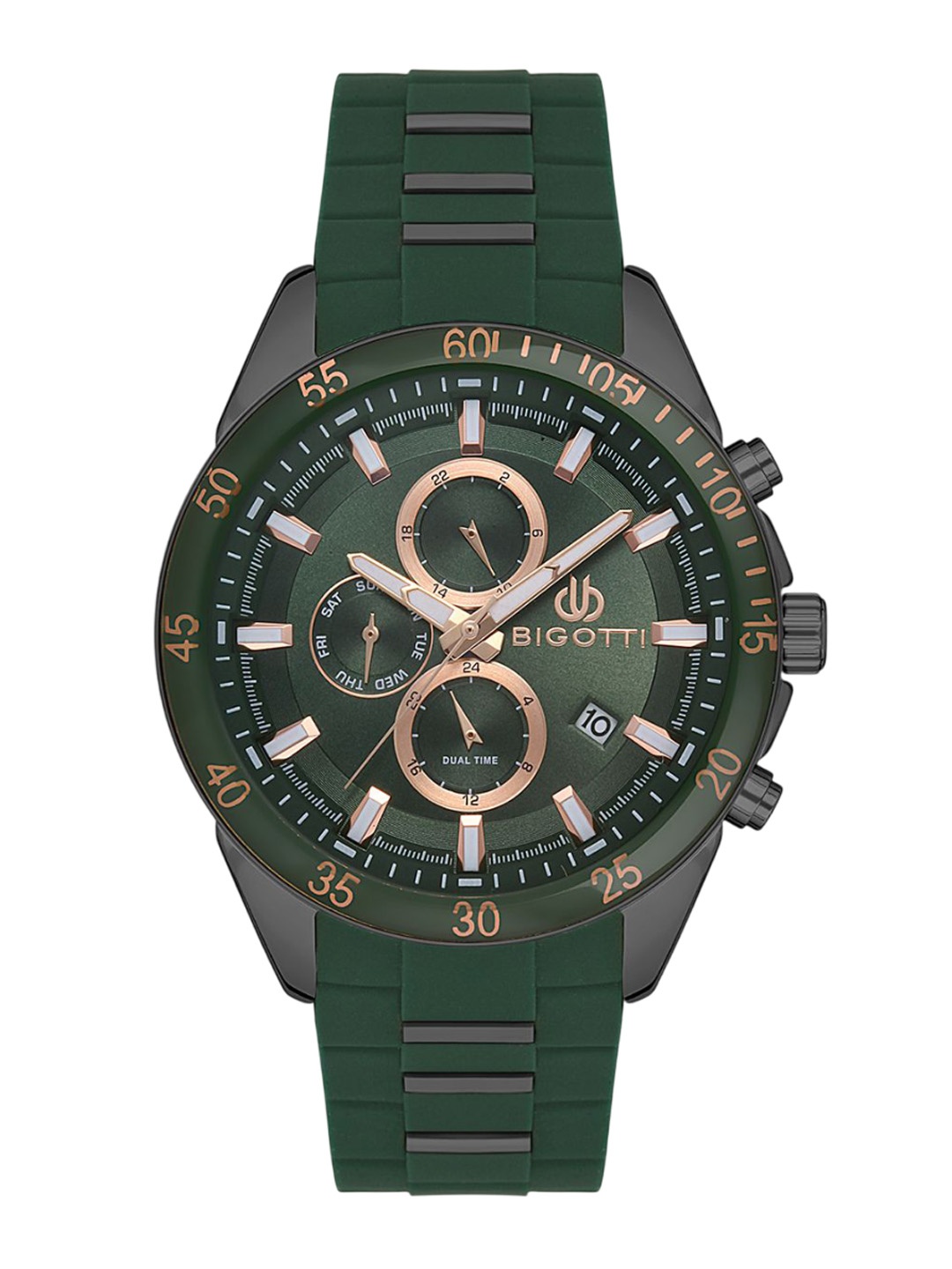 BIGOTTI Men Skeleton Dial & Stainless Steel Straps Analogue Watch BG.1.10399-4, Green
BIGOTTI Men Skeleton Dial & Stainless Steel Straps Analogue Watch BG.1.10399-4, Green