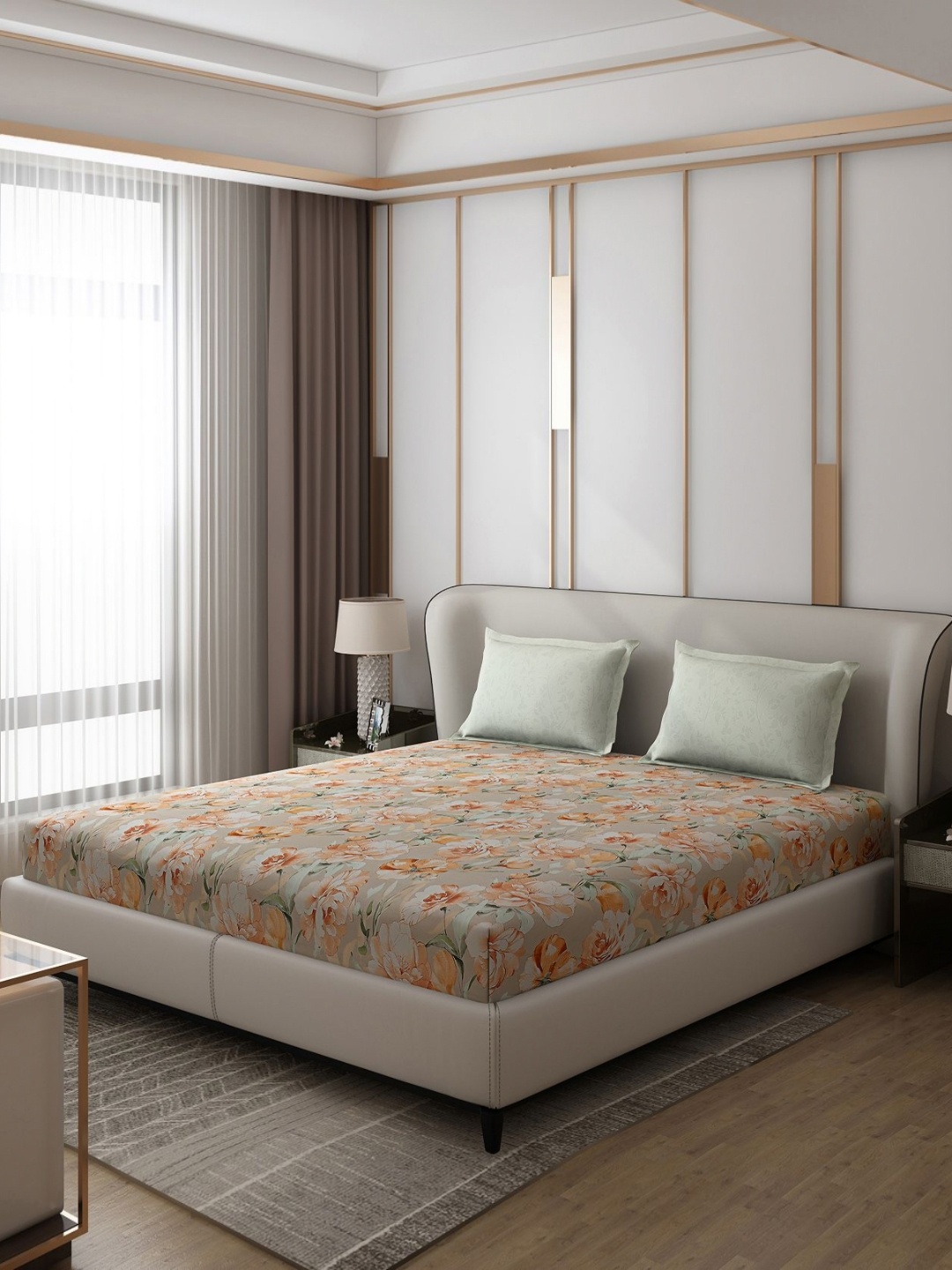 Monte Carlo Edmond Brown & Orange Ethnic Motifs 130TC Queen Bedsheet with 2 Pillow Covers
Monte Carlo Edmond Brown & Orange Ethnic Motifs 130TC Queen Bedsheet with 2 Pillow Covers