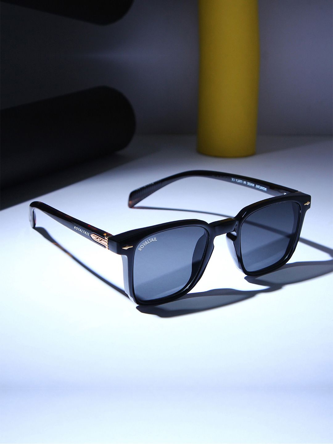 ROYALTAIL Unisex Rectangle Sunglasses with UV Protected Lens RT-SUNG-121-Tiger Black, Blue
ROYALTAIL Unisex Rectangle Sunglasses with UV Protected Lens RT-SUNG-121-Tiger Black, Blue