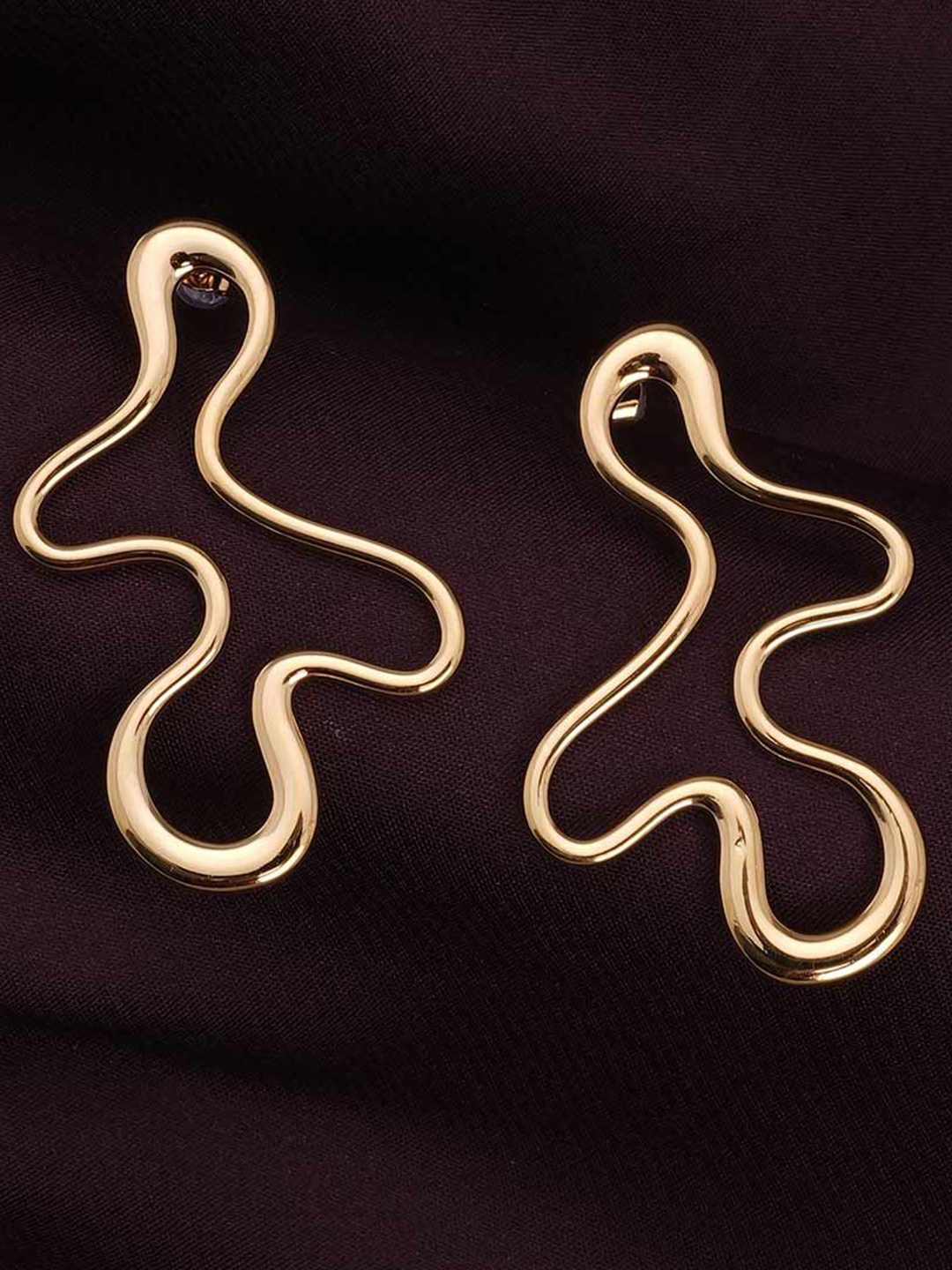 PALMONAS Stainless Steel Gold Plated Waterproof & Anti-Tarnish Contemporary Drop Earrings
PALMONAS Stainless Steel Gold Plated Waterproof & Anti-Tarnish Contemporary Drop Earrings