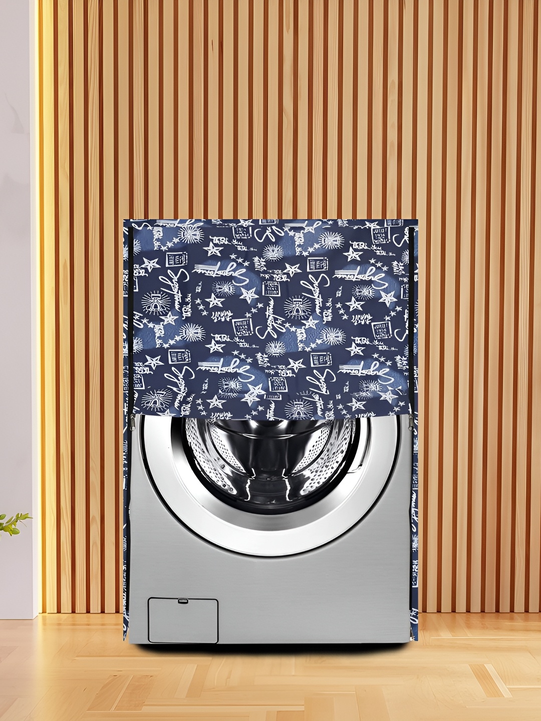 KANUSHI INDUSTRIES Blue & White Printed Front Load Automatic Washing Machine Cover
KANUSHI INDUSTRIES Blue & White Printed Front Load Automatic Washing Machine Cover