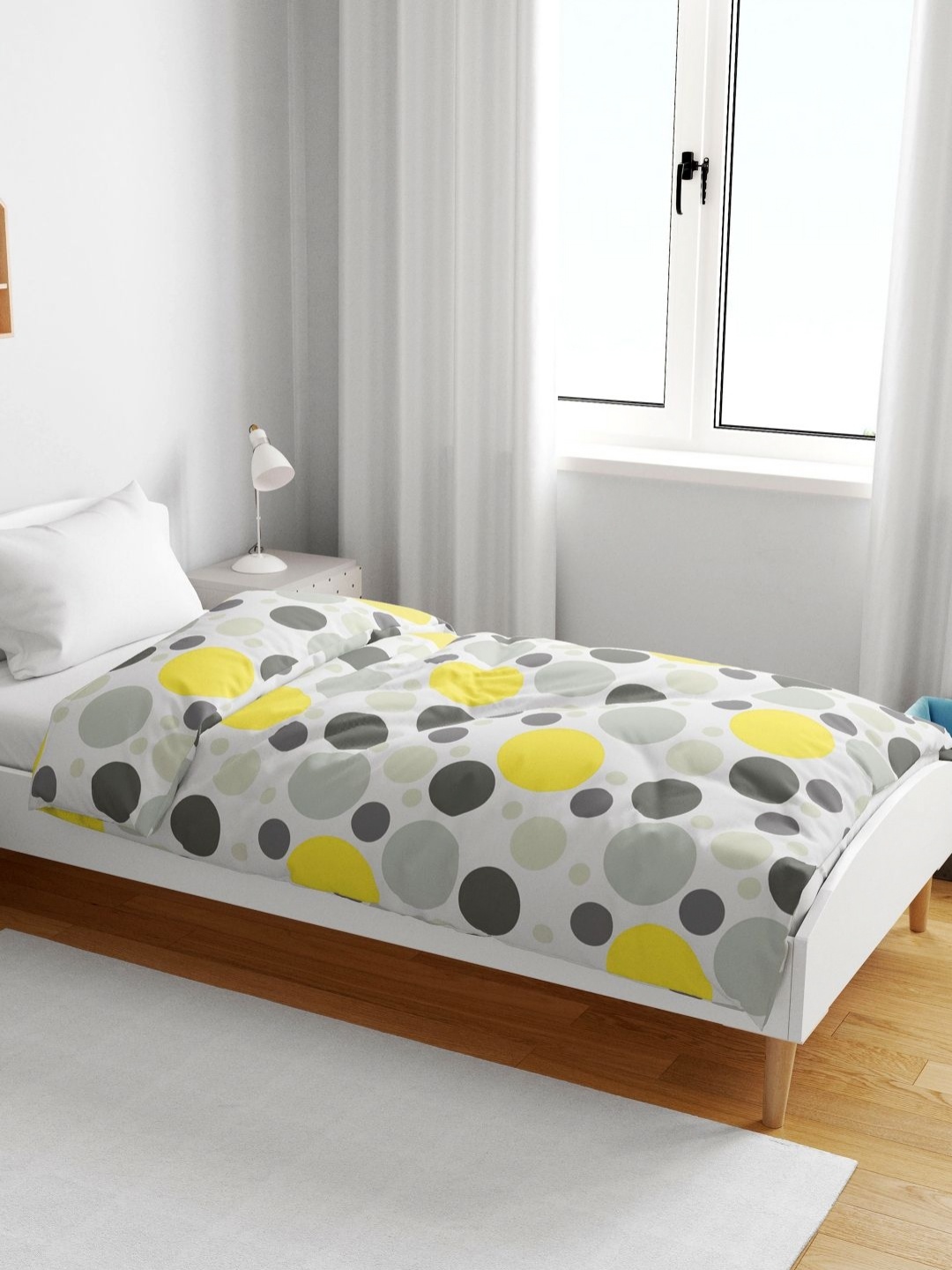 Divine Casa Yellow & White Geometric Cotton AC Room Reversible 120 GSM Single Bed Blanket
Divine Casa Yellow & White Geometric Cotton AC Room Reversible 120 GSM Single Bed Blanket