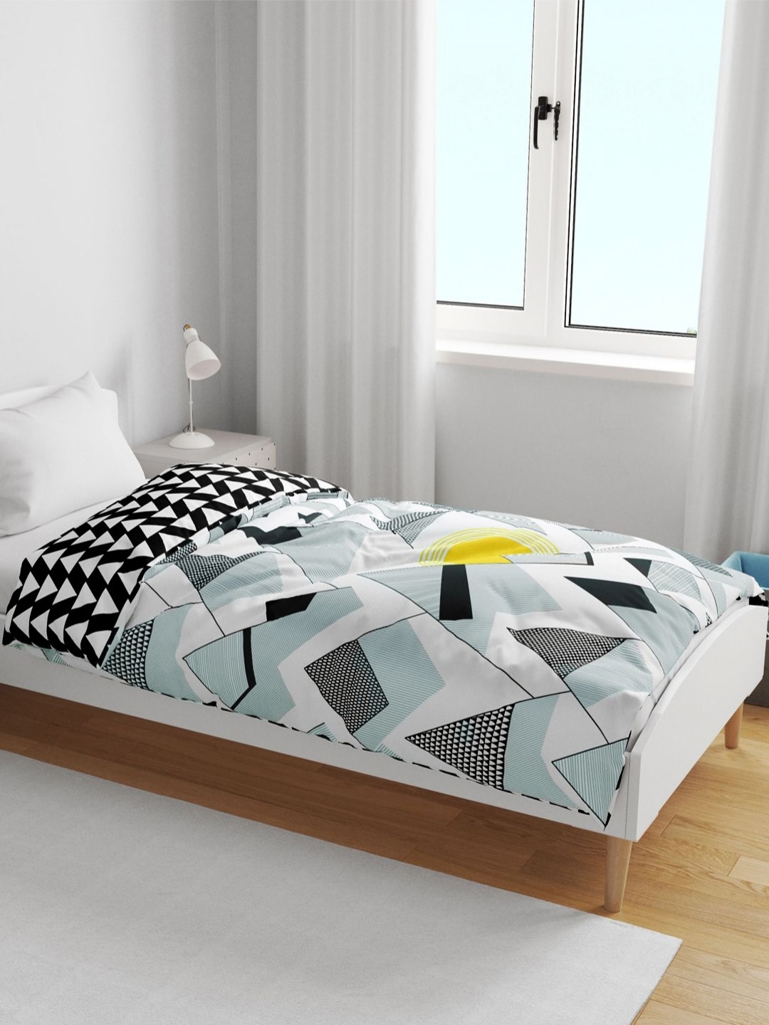 Divine Casa Yellow Geometric Microfiber AC Room Reversible 120 GSM Single Bed Blanket
Divine Casa Yellow Geometric Microfiber AC Room Reversible 120 GSM Single Bed Blanket