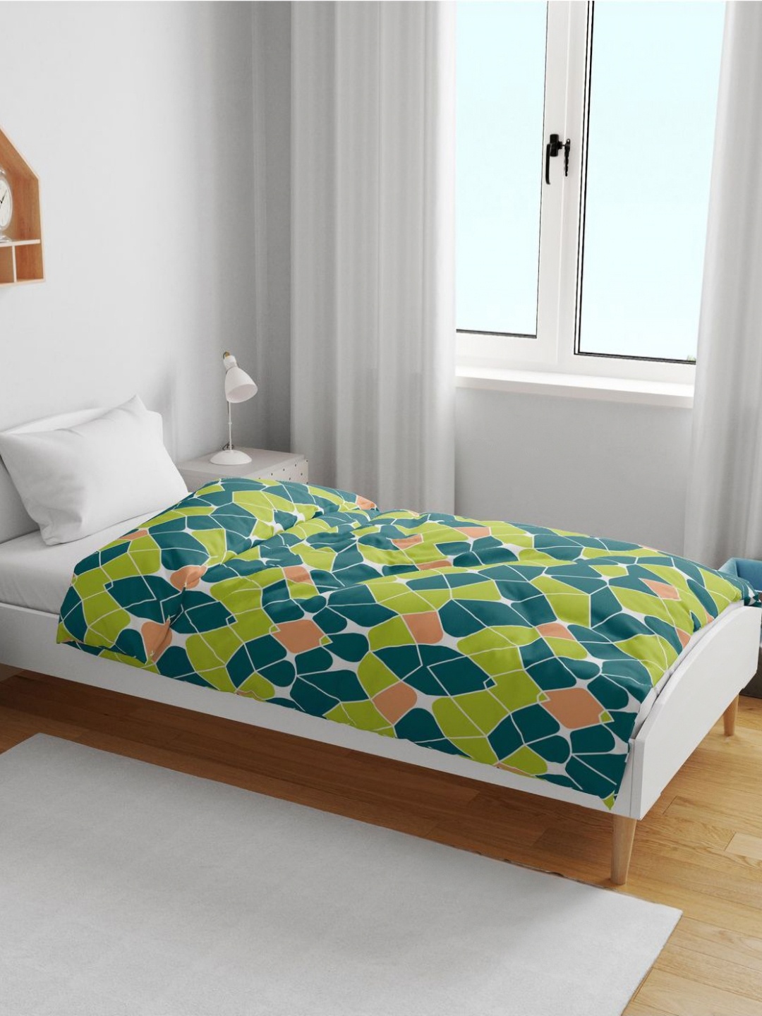 Divine Casa Green Geometric Microfiber Reversible AC Room 120 GSM Single Bed Blanket
Divine Casa Green Geometric Microfiber Reversible AC Room 120 GSM Single Bed Blanket
