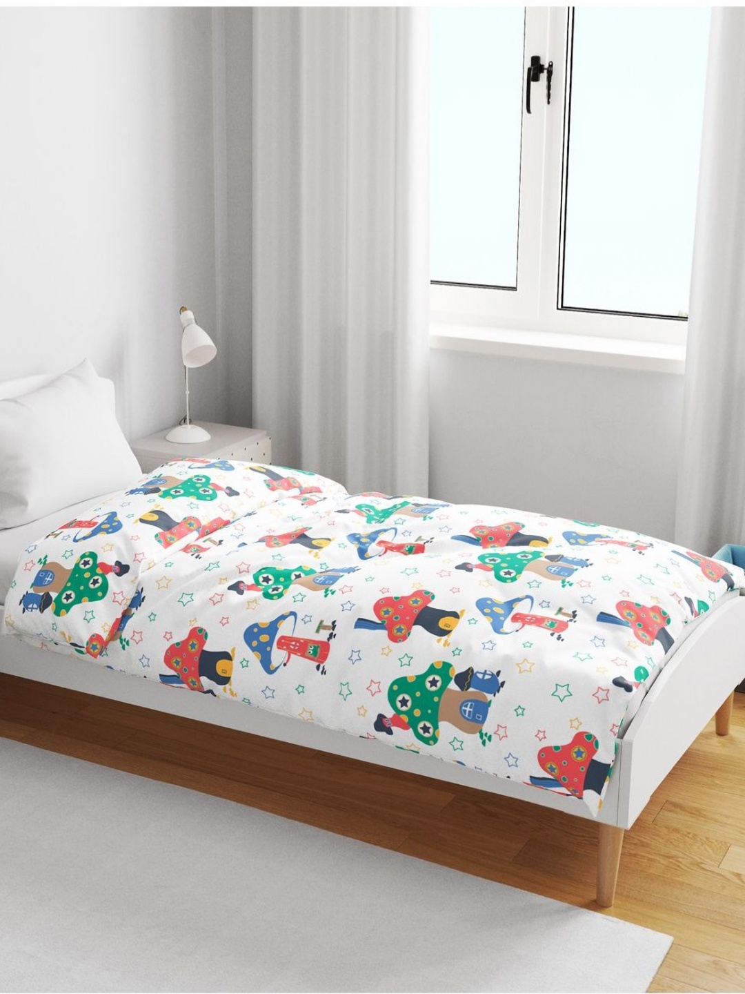 Divine Casa Red & White Printed Cotton AC Room Reversible 120 GSM Single Bed Blanket
Divine Casa Red & White Printed Cotton AC Room Reversible 120 GSM Single Bed Blanket