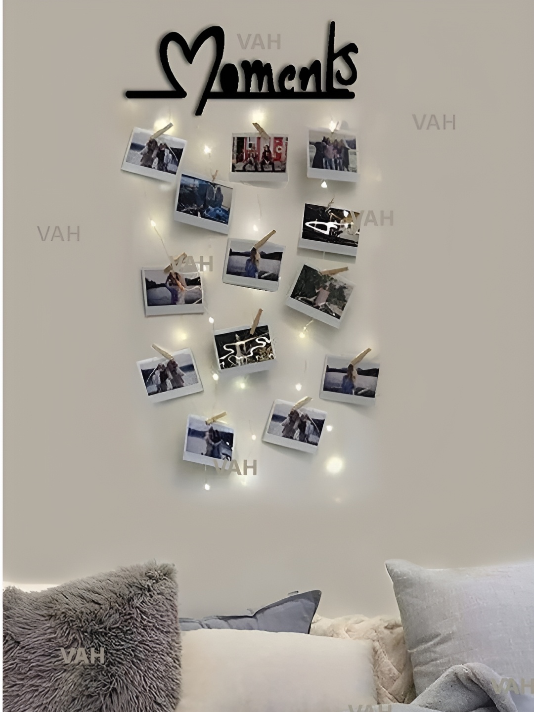 VAH Kya Bat Hai !! Black Photos Display Hanging Wooden Photo FramewithClips & LED Light
VAH Kya Bat Hai !! Black Photos Display Hanging Wooden Photo FramewithClips & LED Light