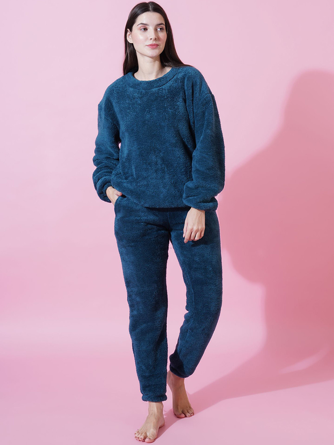 FFLIRTYGO Women Night suit, Teal
FFLIRTYGO Women Night suit, Teal