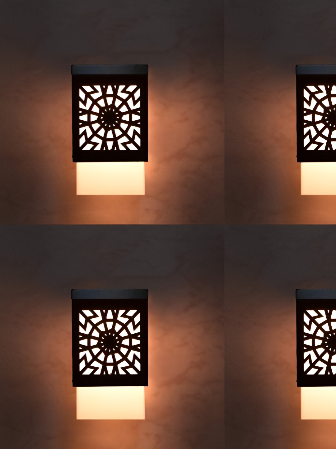 Gojeeva Black and White 4 Pieces Wooden Textured Square Shaped Contemporary Wall Lamps
Gojeeva Black and White 4 Pieces Wooden Textured Square Shaped Contemporary Wall Lamps