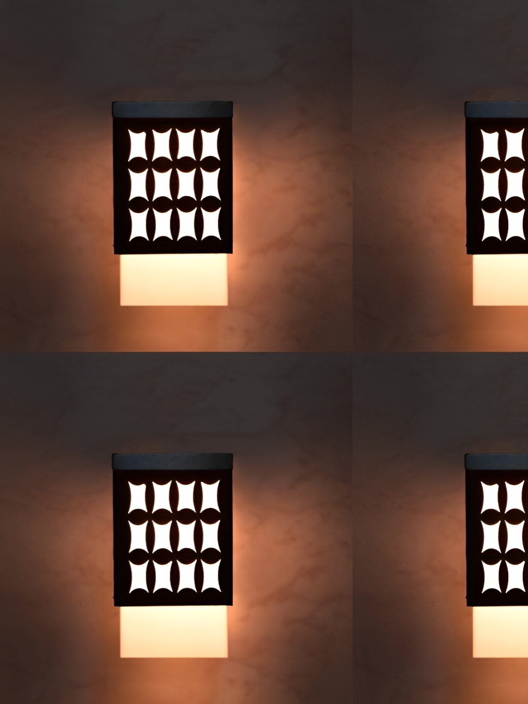 Gojeeva Black and White 4 Pieces Wooden Textured Square Shaped Contemporary Wall Lamps
Gojeeva Black and White 4 Pieces Wooden Textured Square Shaped Contemporary Wall Lamps