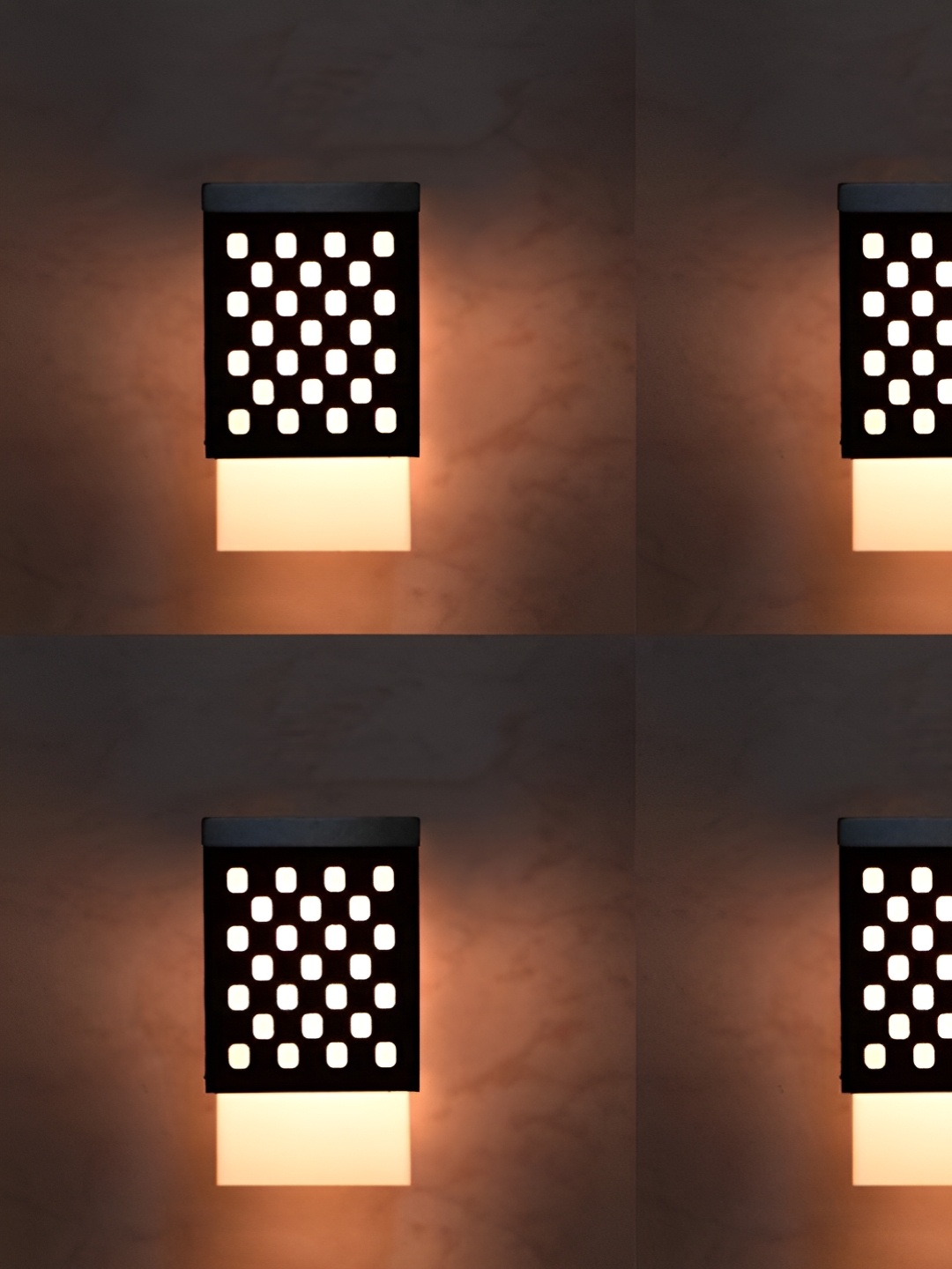Gojeeva Black & White 4 Pieces Textured Square Shaped Wooden Ceiling Wall Lamps
Gojeeva Black & White 4 Pieces Textured Square Shaped Wooden Ceiling Wall Lamps