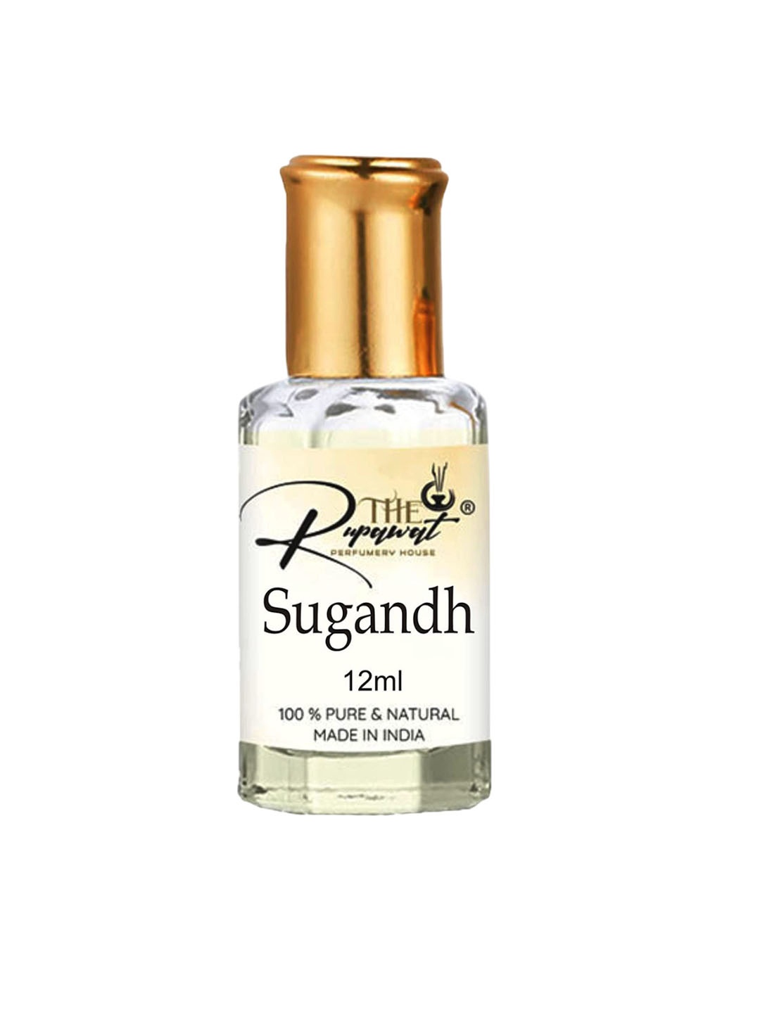 THE RUPAWAT Perfumery House Sugandh 100% Pure & Natural Alcohol Free Attar - 12 ml, Transparent
THE RUPAWAT Perfumery House Sugandh 100% Pure & Natural Alcohol Free Attar - 12 ml, Transparent