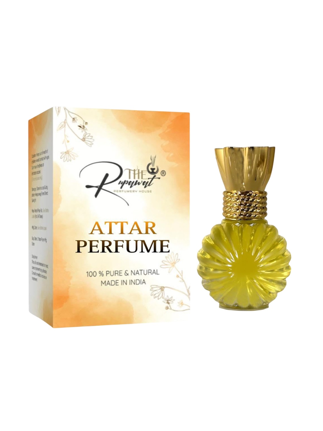 THE RUPAWAT Perfumery House Sweetest Natural & Alcohol Free Attar - 12 ml, Transparent
THE RUPAWAT Perfumery House Sweetest Natural & Alcohol Free Attar - 12 ml, Transparent
