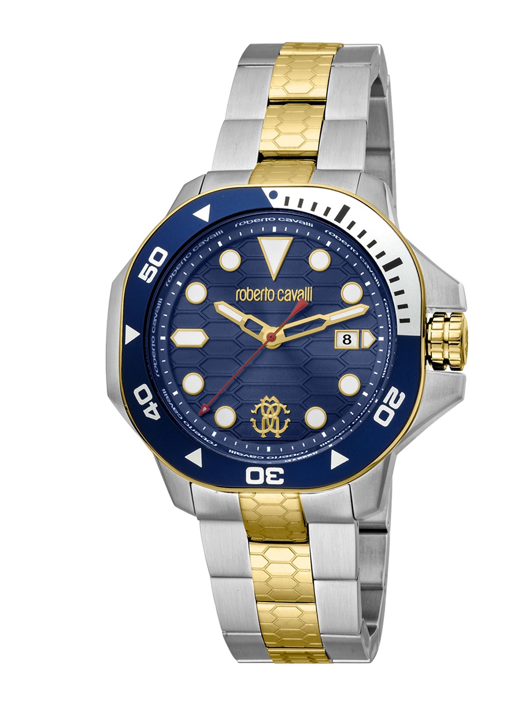 Roberto Cavalli Men Embellished Straps Analogue Automatic Watch RC5G044M0035, Multi
Roberto Cavalli Men Embellished Straps Analogue Automatic Watch RC5G044M0035, Multi