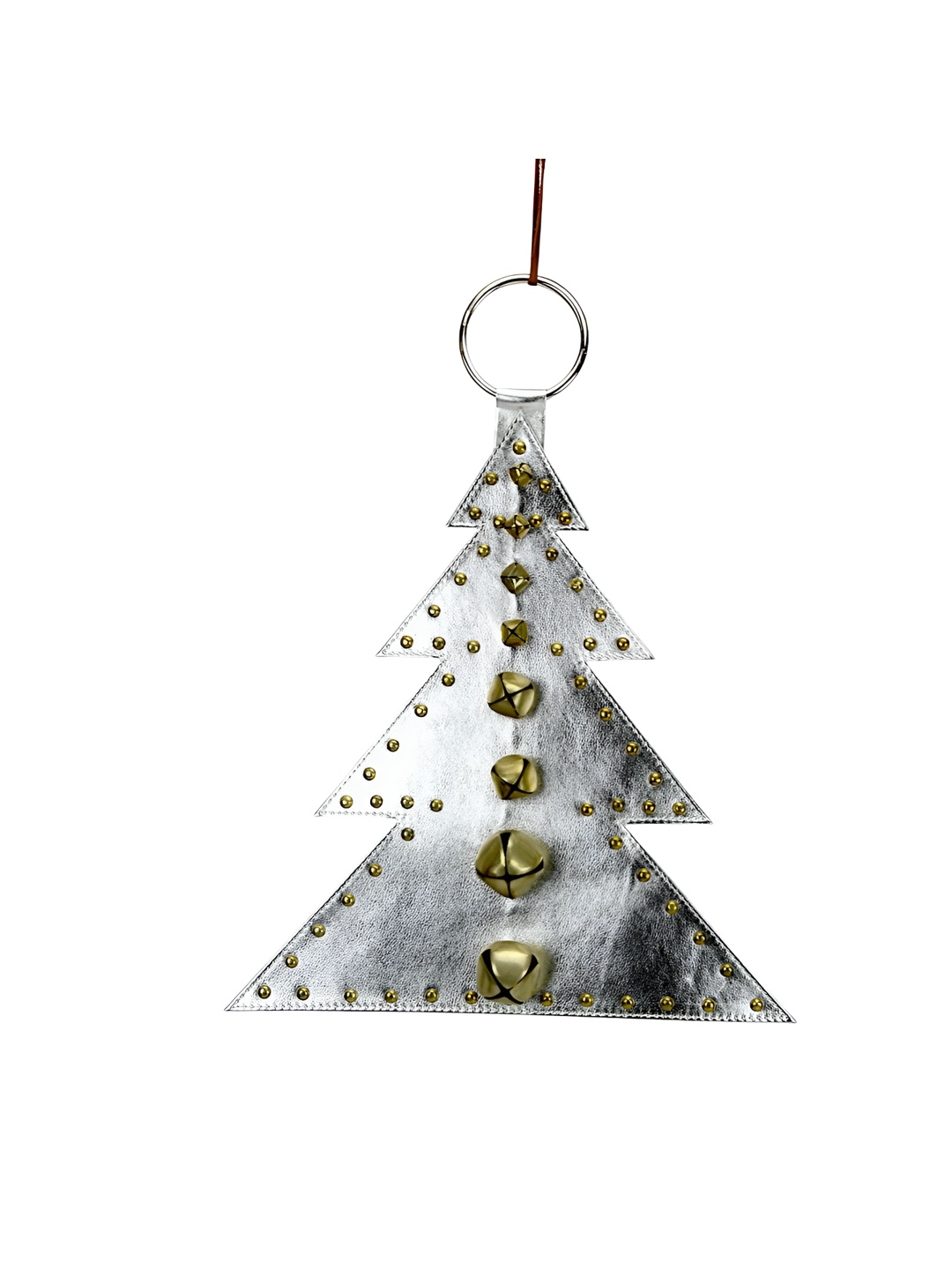 Hind Decor Silver Toned & Gold Toned Iron Christmas Tree With Bells Elegant Holiday Decor
Hind Decor Silver Toned & Gold Toned Iron Christmas Tree With Bells Elegant Holiday Decor