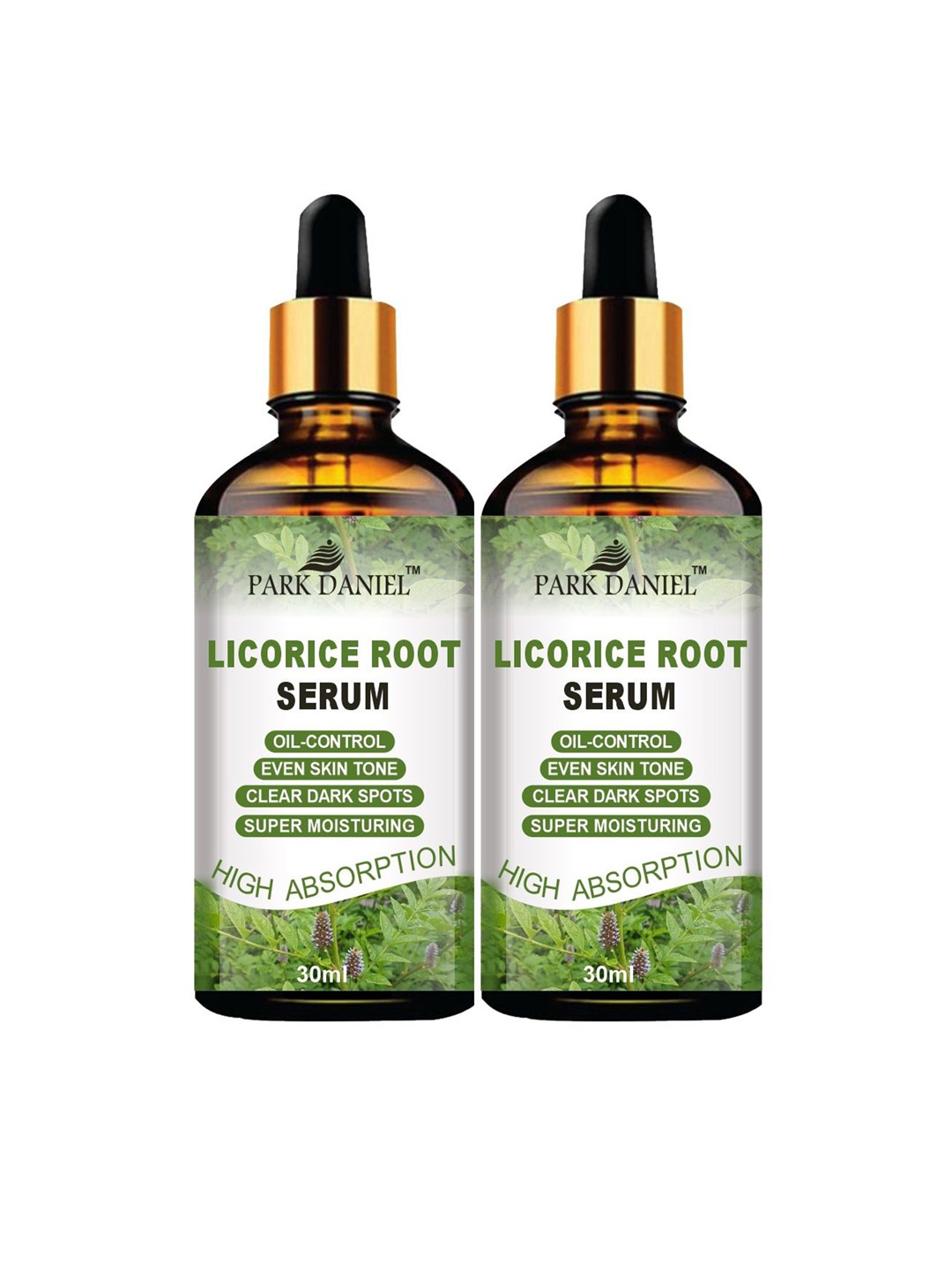 Park Daniel Set Of 2 Licorice Root Serum For Moisturization - 30 ml Each, Transparent
Park Daniel Set Of 2 Licorice Root Serum For Moisturization - 30 ml Each, Transparent