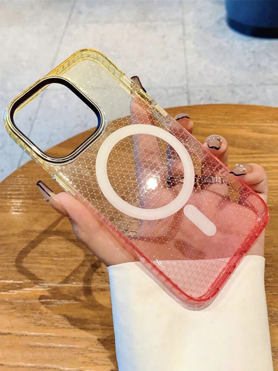 Luxury Kase LK080 Abstract Printed iPhone 14 Pro Max Fashion Gradient Color Back Case, Yellow
Luxury Kase LK080 Abstract Printed iPhone 14 Pro Max Fashion Gradient Color Back Case, Yellow