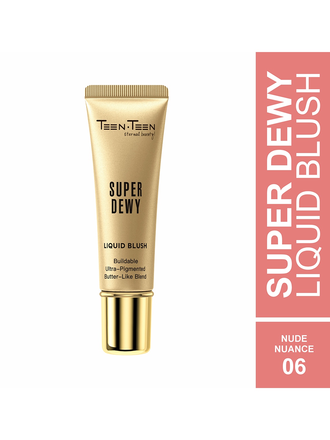 TEEN TEEN COSMETICS Super Dewy Ultra-Pigmented Liquid Blush - 15 g - Nude Nuance 06, Pink
TEEN TEEN COSMETICS Super Dewy Ultra-Pigmented Liquid Blush - 15 g - Nude Nuance 06, Pink