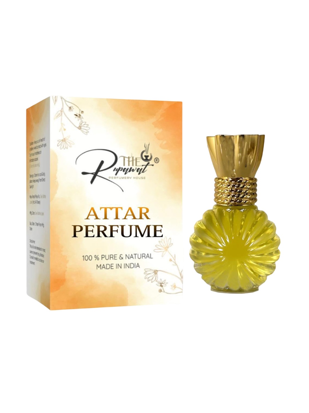 THE RUPAWAT Perfumery House Scented Habit Natural & Alcohol Free Attar - 12 ml, Transparent
THE RUPAWAT Perfumery House Scented Habit Natural & Alcohol Free Attar - 12 ml, Transparent