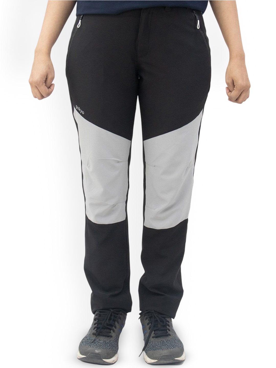 GOKYO Women Colorblocked Ultralight Rock Climbing & Trekking Track Pants, Black
GOKYO Women Colorblocked Ultralight Rock Climbing & Trekking Track Pants, Black