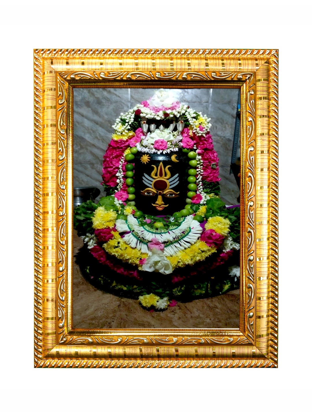 Hawai Gold Toned Black Lord Shiva Rameshwar Jyotirlinga Wooden Wall Photo Frames
Hawai Gold Toned Black Lord Shiva Rameshwar Jyotirlinga Wooden Wall Photo Frames