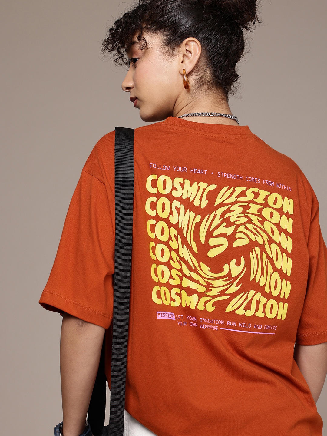 The Roadster Life Co. Typography Printed Drop-Shoulder Pure Cotton Oversized T-shirt, Rust
The Roadster Life Co. Typography Printed Drop-Shoulder Pure Cotton Oversized T-shirt, Rust