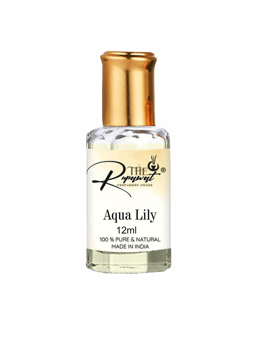 THE RUPAWAT Perfumery House Aqua Lily Natural & Alcohol-Free Attar - 12 ml, Transparent
THE RUPAWAT Perfumery House Aqua Lily Natural & Alcohol-Free Attar - 12 ml, Transparent