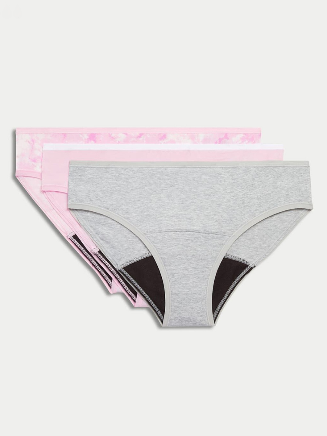 Marks & Spencer Pack Of 3 Absorbency First Period Briefs T617765PPINK MIX, Pink
Marks & Spencer Pack Of 3 Absorbency First Period Briefs T617765PPINK MIX, Pink