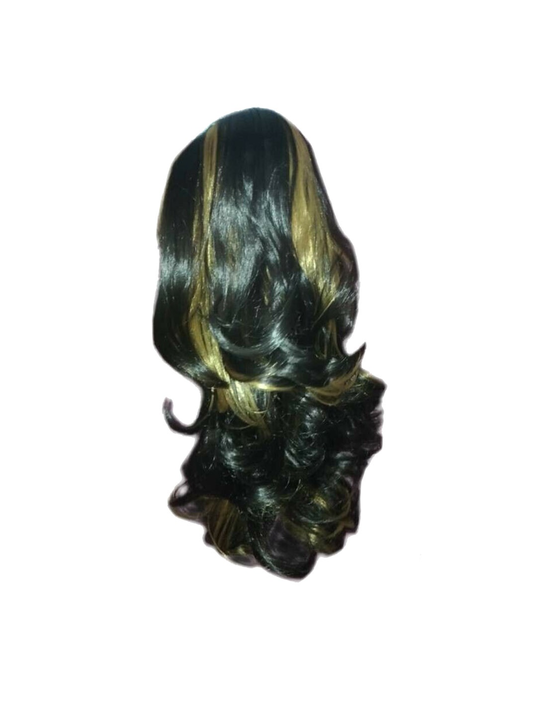 CRIBE Clip In Curly Ponytail Highlighter Hair Extension - Golden Highlight - 18 Inch, Gold
CRIBE Clip In Curly Ponytail Highlighter Hair Extension - Golden Highlight - 18 Inch, Gold