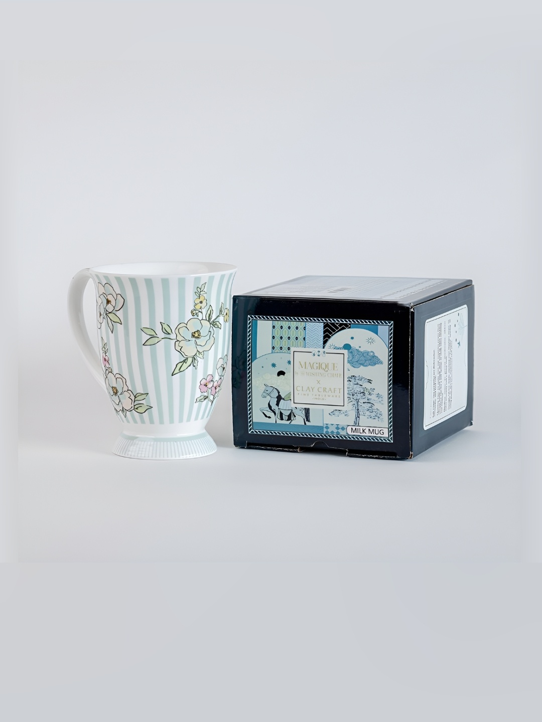 The Wishing Chair Green & Yellow Floral Printed Bone China Glossy Mugs Set of Cups and Mugs
The Wishing Chair Green & Yellow Floral Printed Bone China Glossy Mugs Set of Cups and Mugs