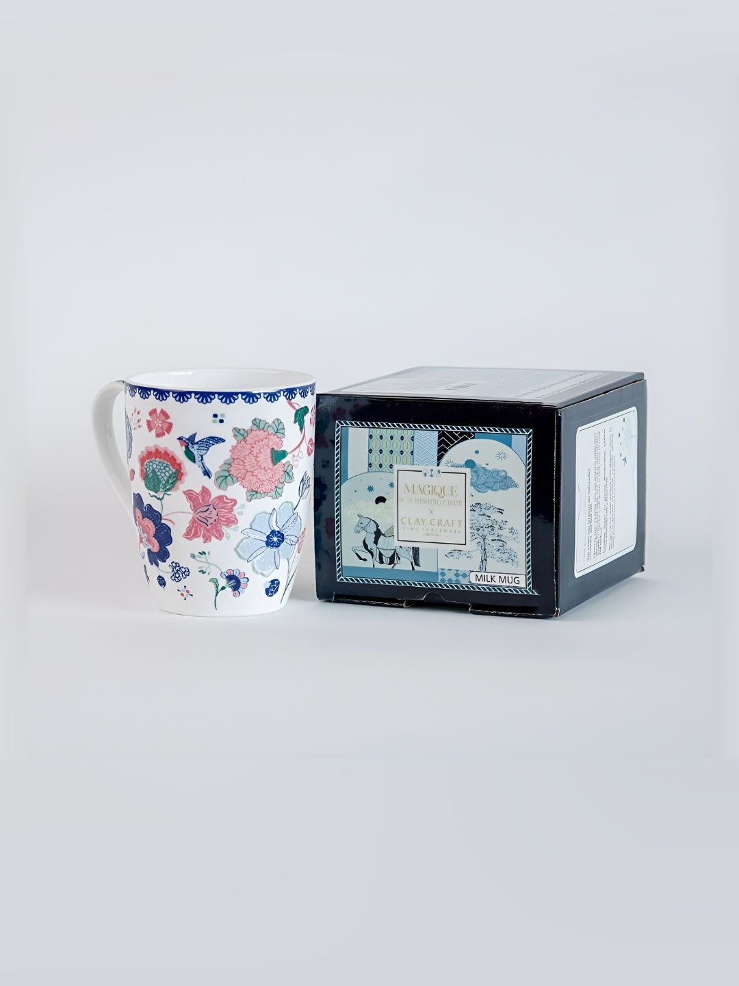 The Wishing Chair White & Blue Floral Printed Bone China Glossy Mugs Set of Cups and Mugs
The Wishing Chair White & Blue Floral Printed Bone China Glossy Mugs Set of Cups and Mugs