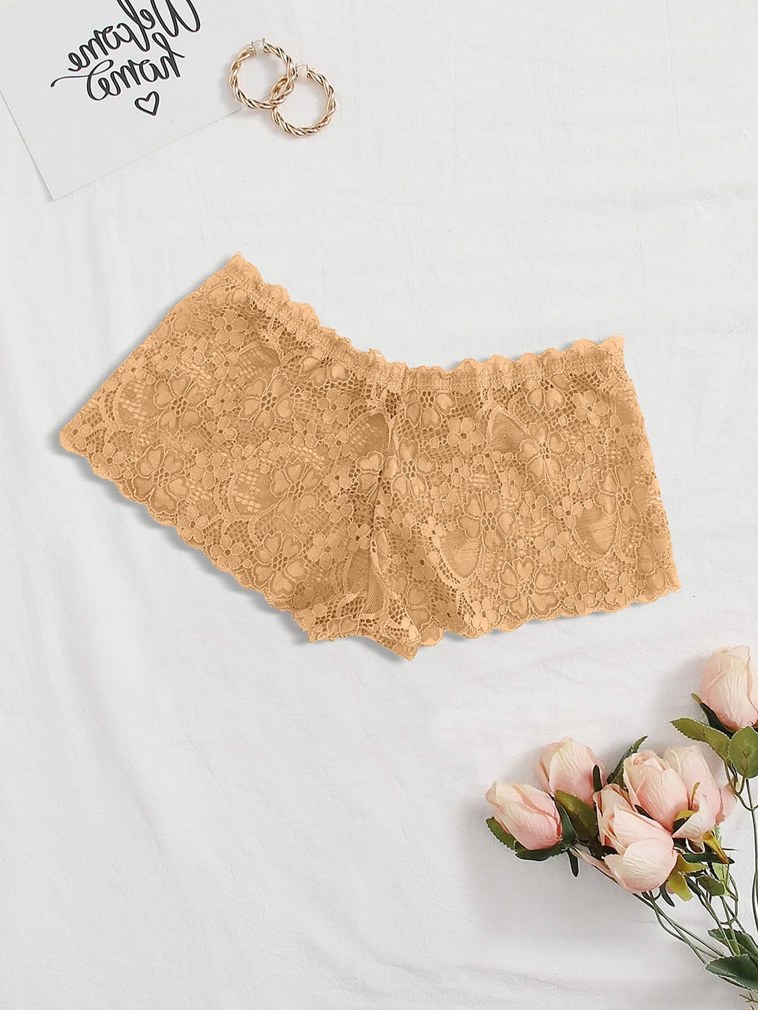 SHREE GANESH FASHION Women Pack Of 2 Cotton Self Designed Seamless Hipster Briefs, Beige
SHREE GANESH FASHION Women Pack Of 2 Cotton Self Designed Seamless Hipster Briefs, Beige