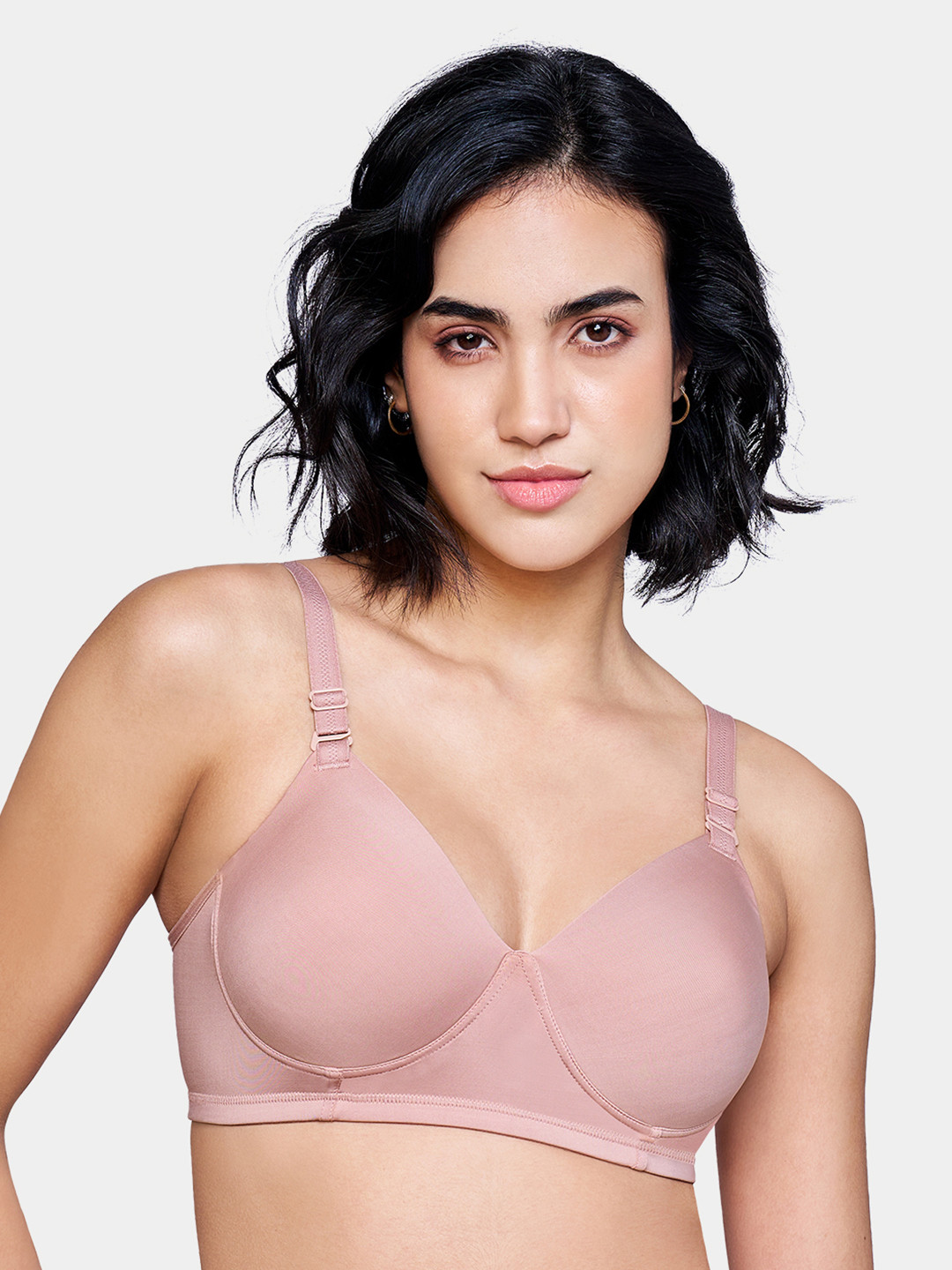 Trylo MysticFit The Bra With Hidded Magic Super Stretch Lycra Padded Cups With Hidden Support, Pink
Trylo MysticFit The Bra With Hidded Magic Super Stretch Lycra Padded Cups With Hidden Support, Pink