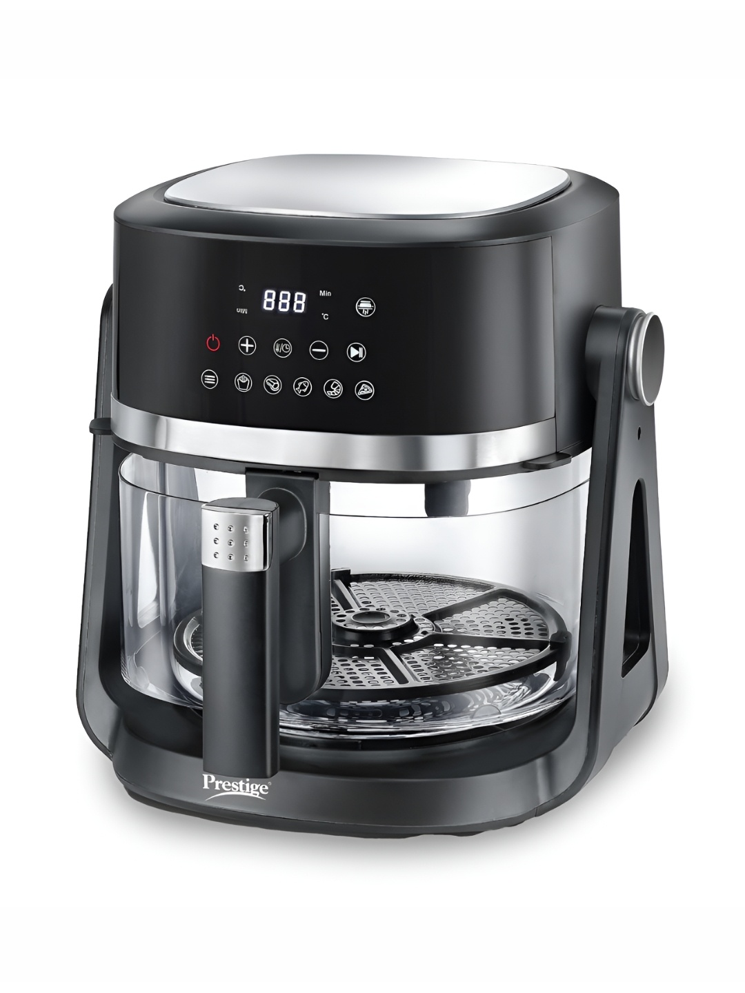 Prestige Airflip All-in-1 Black & Transparent Glass 1500W 5 Preset Menu Options Air Fryer
Prestige Airflip All-in-1 Black & Transparent Glass 1500W 5 Preset Menu Options Air Fryer