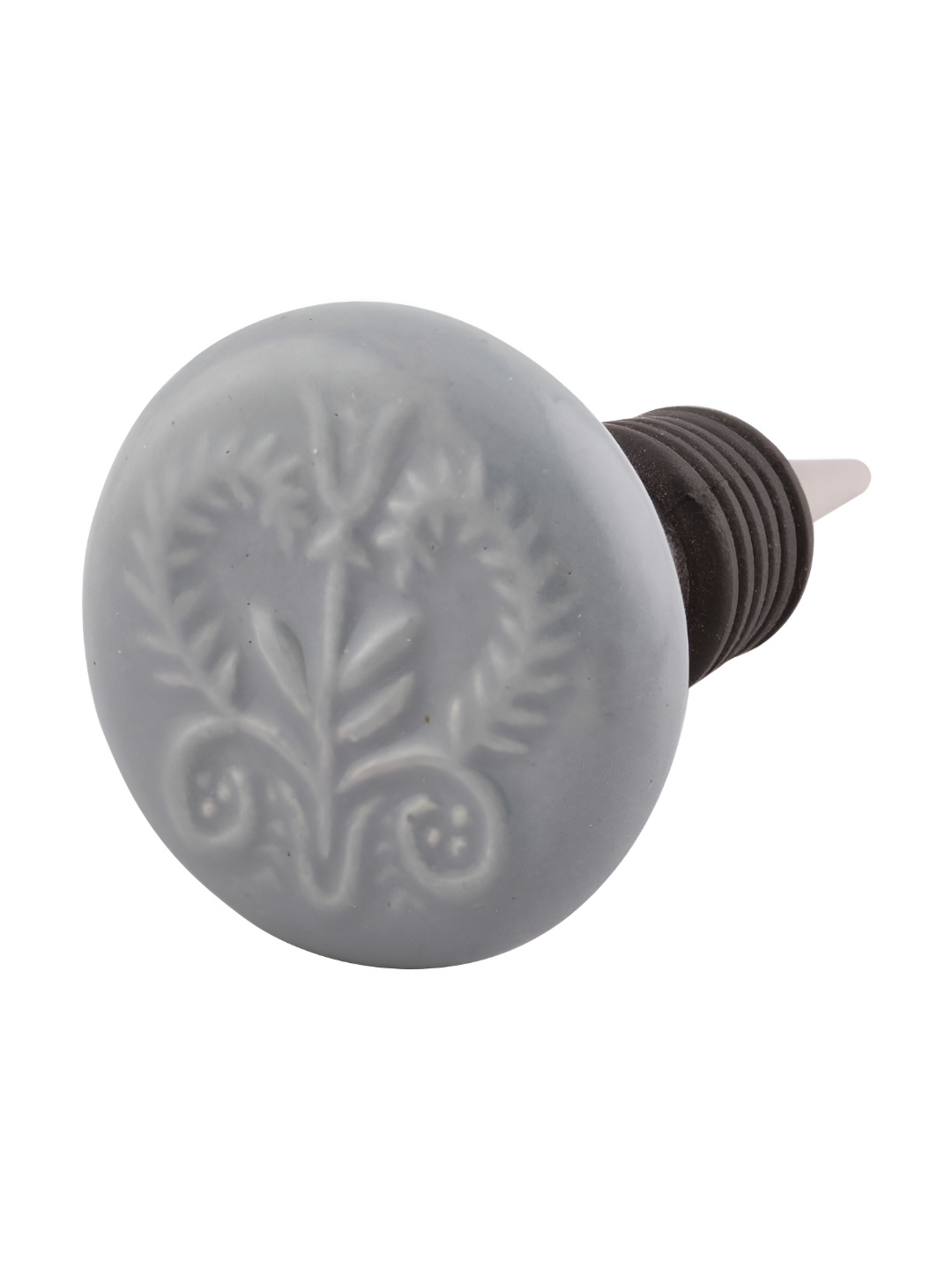 Indianshelf 1 Piece Decorative Ceramic Wine Accessories Bottle Stoppers, Grey melange
Indianshelf 1 Piece Decorative Ceramic Wine Accessories Bottle Stoppers, Grey melange