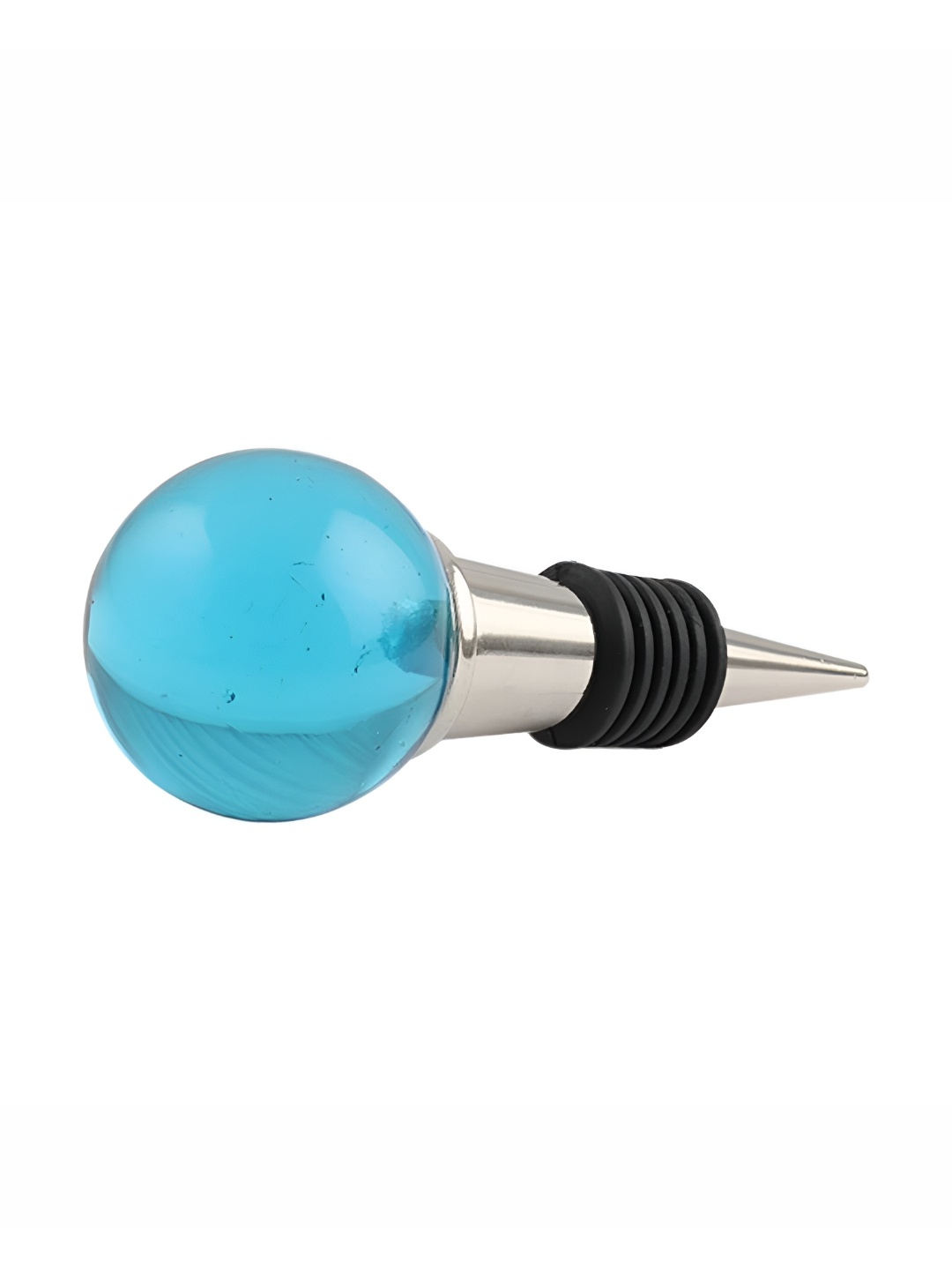 Indianshelf Turquoise Blue & Black Round Shaped Glass Leak-Proof Wine Bottle Stopper
Indianshelf Turquoise Blue & Black Round Shaped Glass Leak-Proof Wine Bottle Stopper