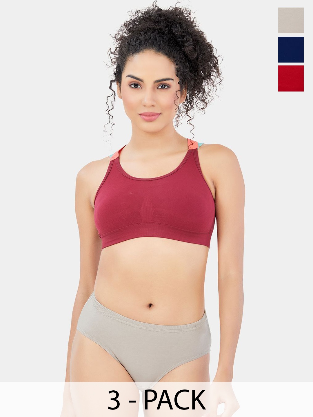 Trylo Beautie Women Full Hip Coverage Cotton Stretch Fabric Hipster Covered Elastic Panties, Assorted
Trylo Beautie Women Full Hip Coverage Cotton Stretch Fabric Hipster Covered Elastic Panties, Assorted