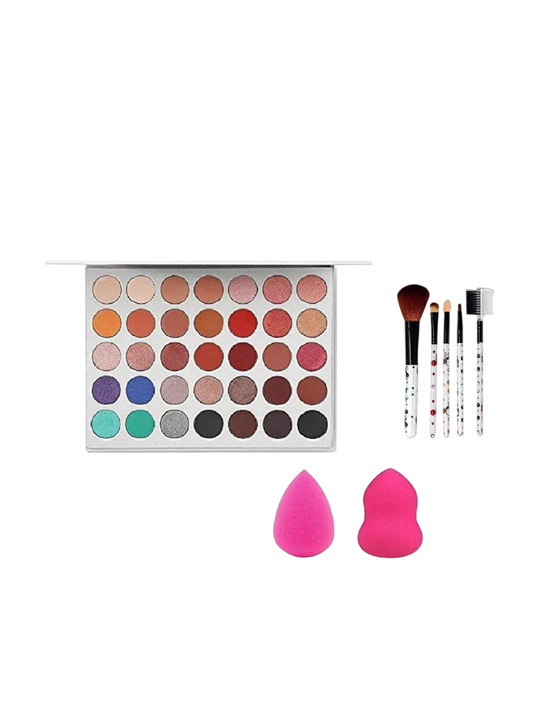 Lenon Set Of 8 Quick Dry Long Lasting Eyeshadow Palette With Brush & Beauty Blender, Red
Lenon Set Of 8 Quick Dry Long Lasting Eyeshadow Palette With Brush & Beauty Blender, Red