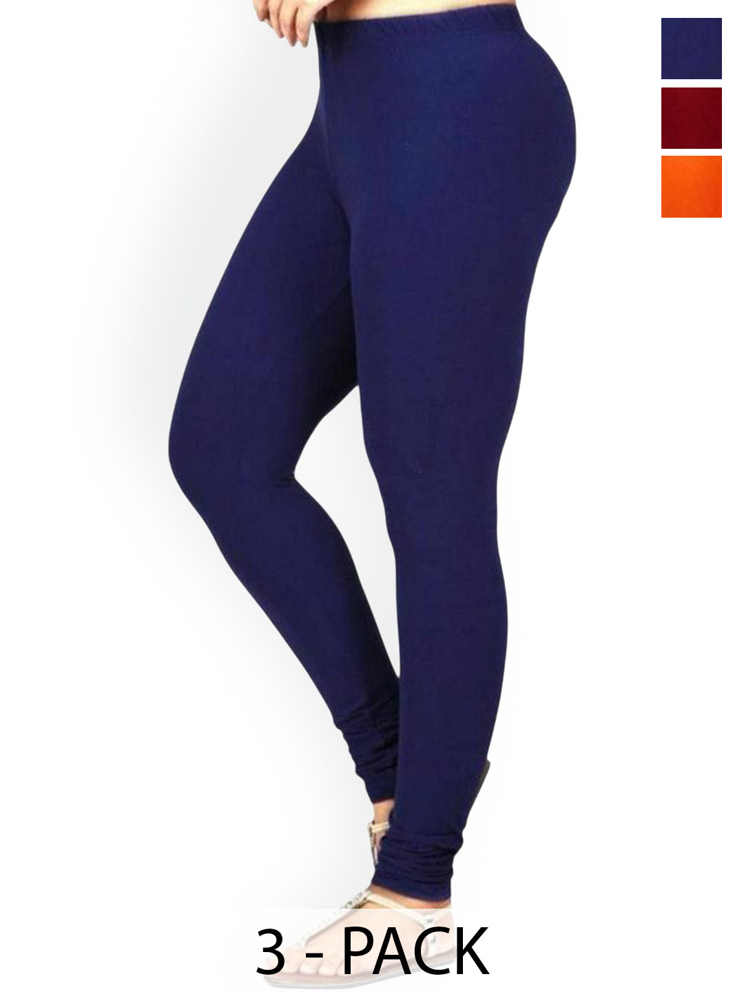 PR PINK ROYAL Pack Of 2 Anti-Pilling Churidar Length Leggings, Maroon
PR PINK ROYAL Pack Of 2 Anti-Pilling Churidar Length Leggings, Maroon