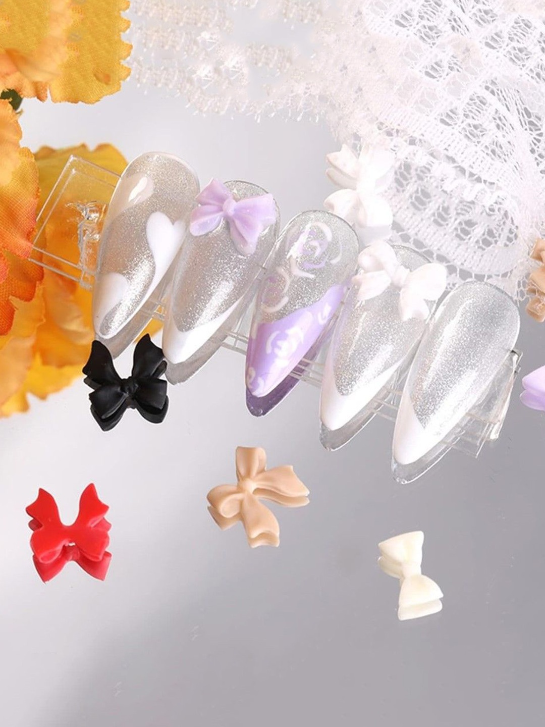 Huda Set Of 1200 Double-Sided Nail Glue With Bows, Pearl Caviar Beads & Nail Studs, Transparent
Huda Set Of 1200 Double-Sided Nail Glue With Bows, Pearl Caviar Beads & Nail Studs, Transparent