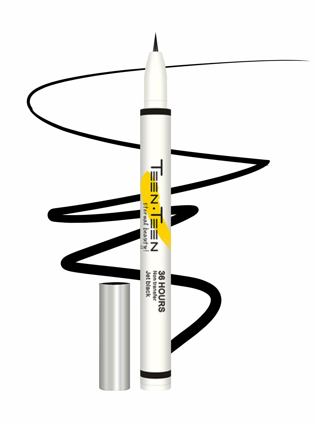 TEEN TEEN COSMETICS Intense Glam 36Hrs Non Transfer Waterproof Eyeliner- 1.5 g- Black
TEEN TEEN COSMETICS Intense Glam 36Hrs Non Transfer Waterproof Eyeliner- 1.5 g- Black