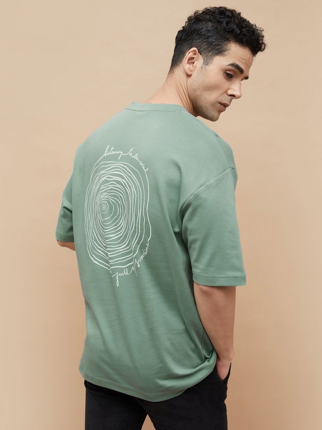 CODE by Lifestyle Men Graphic Printed Round Neck Cotton Relaxed Fit T-shirt, Green
CODE by Lifestyle Men Graphic Printed Round Neck Cotton Relaxed Fit T-shirt, Green