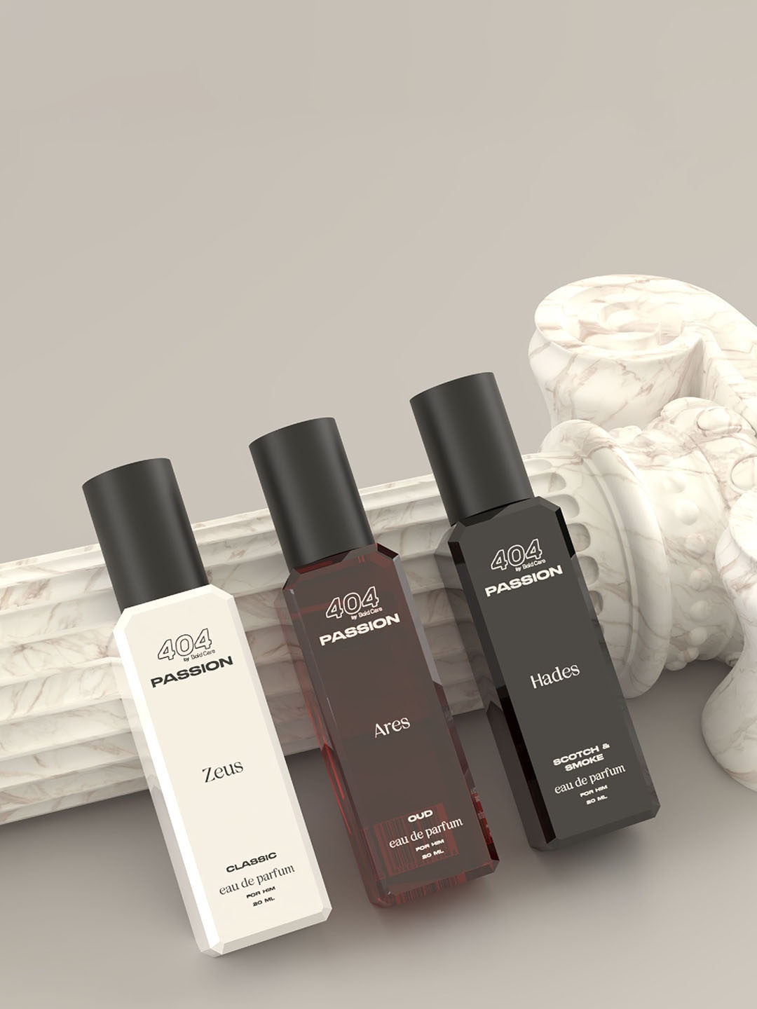 Bold Care Men Set Of 3 Zeus, Hades & Ares Long Lasting Eau De Parfum - 20ml Each, Multi
Bold Care Men Set Of 3 Zeus, Hades & Ares Long Lasting Eau De Parfum - 20ml Each, Multi
