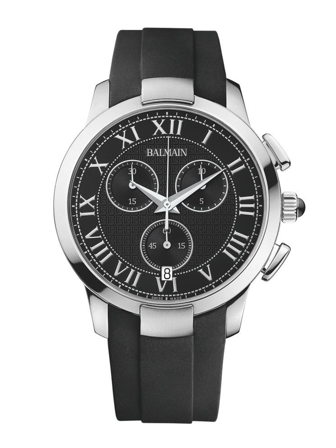 Balmain Men Brass Printed Dial & Bracelet Style Straps Digital Watch B53613262, Black
Balmain Men Brass Printed Dial & Bracelet Style Straps Digital Watch B53613262, Black
