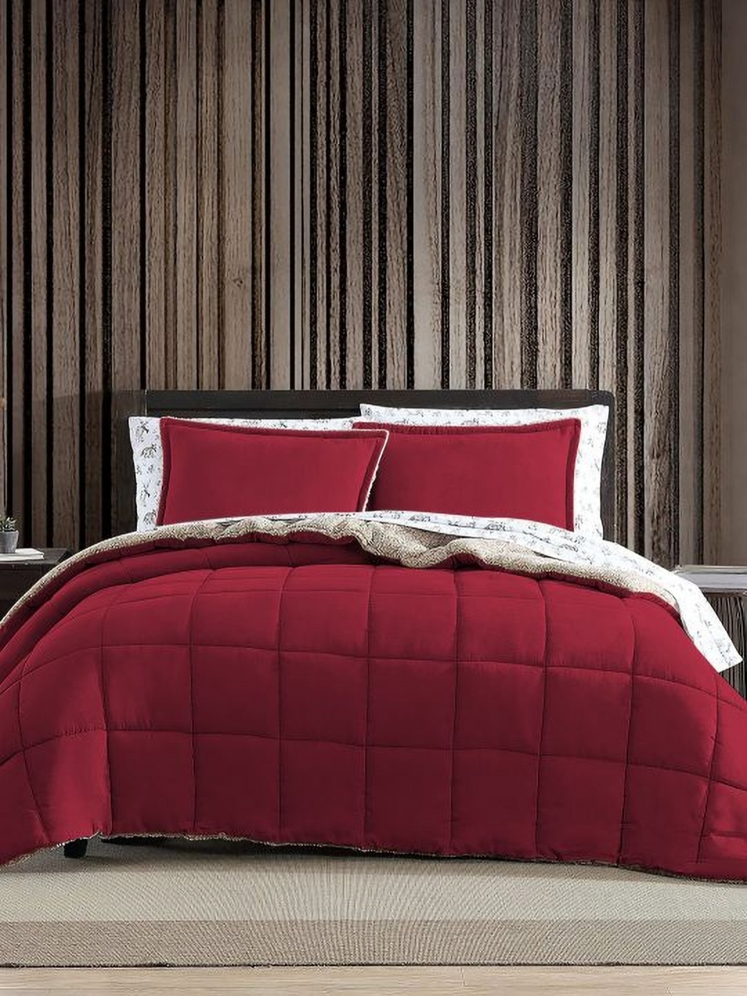 VAS COLLECTIONS Red & White Checked Fleece Heavy Winter 400 GSM Double Bed Blanket
VAS COLLECTIONS Red & White Checked Fleece Heavy Winter 400 GSM Double Bed Blanket