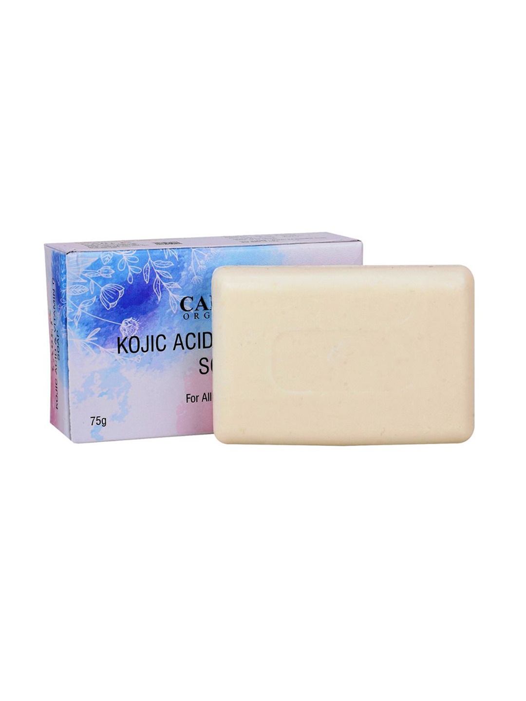 CARET ORGANIC Set Of 7 Kojic Acid Vitamin C Bathing Soap For Skin Brightening - 75 g Each, White
CARET ORGANIC Set Of 7 Kojic Acid Vitamin C Bathing Soap For Skin Brightening - 75 g Each, White