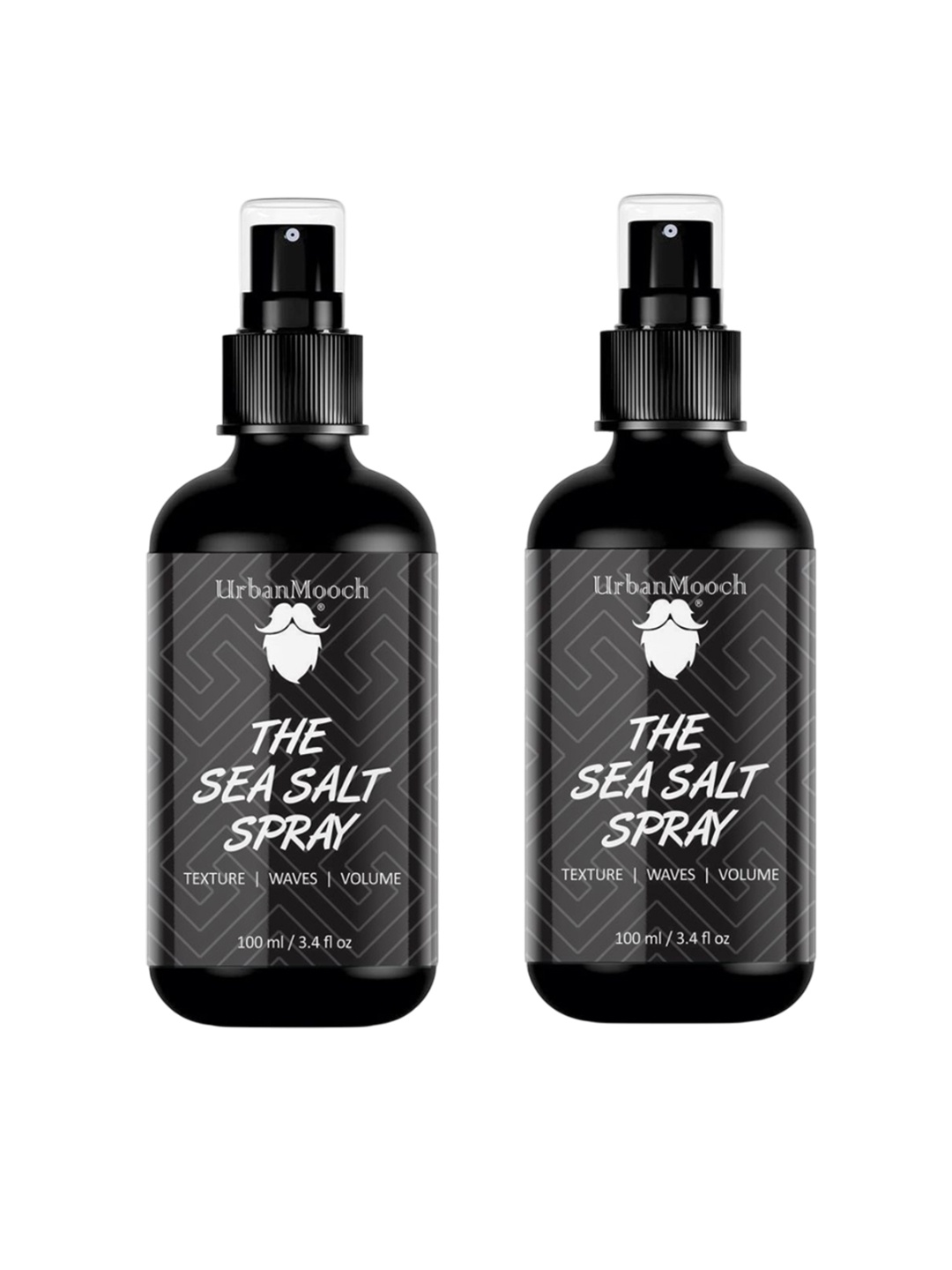 UrbanMooch Set Of 2 Sea Salt Lightweight Spray For Texture & Volume Hair - 100ml, Black
UrbanMooch Set Of 2 Sea Salt Lightweight Spray For Texture & Volume Hair - 100ml, Black