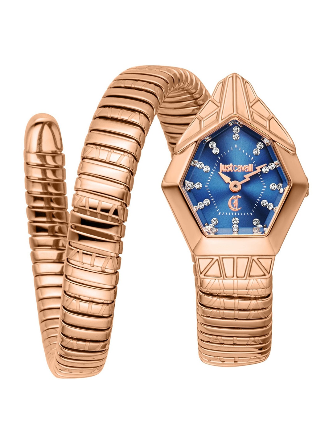 Just Cavalli Women Printed Dial & Stainless Steel Wrap Around Straps Analogue Watch, Rose gold
Just Cavalli Women Printed Dial & Stainless Steel Wrap Around Straps Analogue Watch, Rose gold