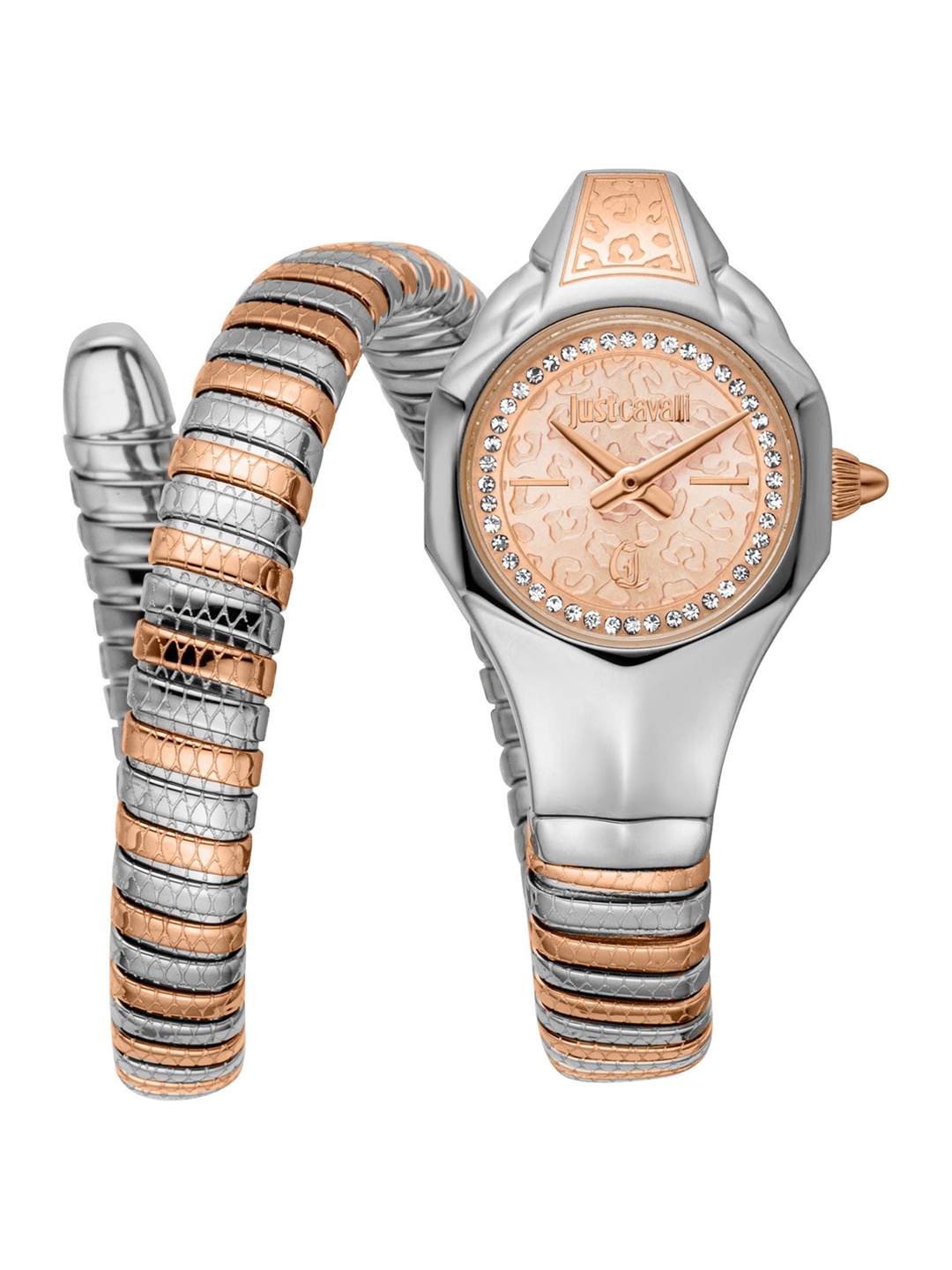 Just Cavalli Women Embellished Wrap Around Straps Analogue Watch JC1L354M0065, Multi
Just Cavalli Women Embellished Wrap Around Straps Analogue Watch JC1L354M0065, Multi